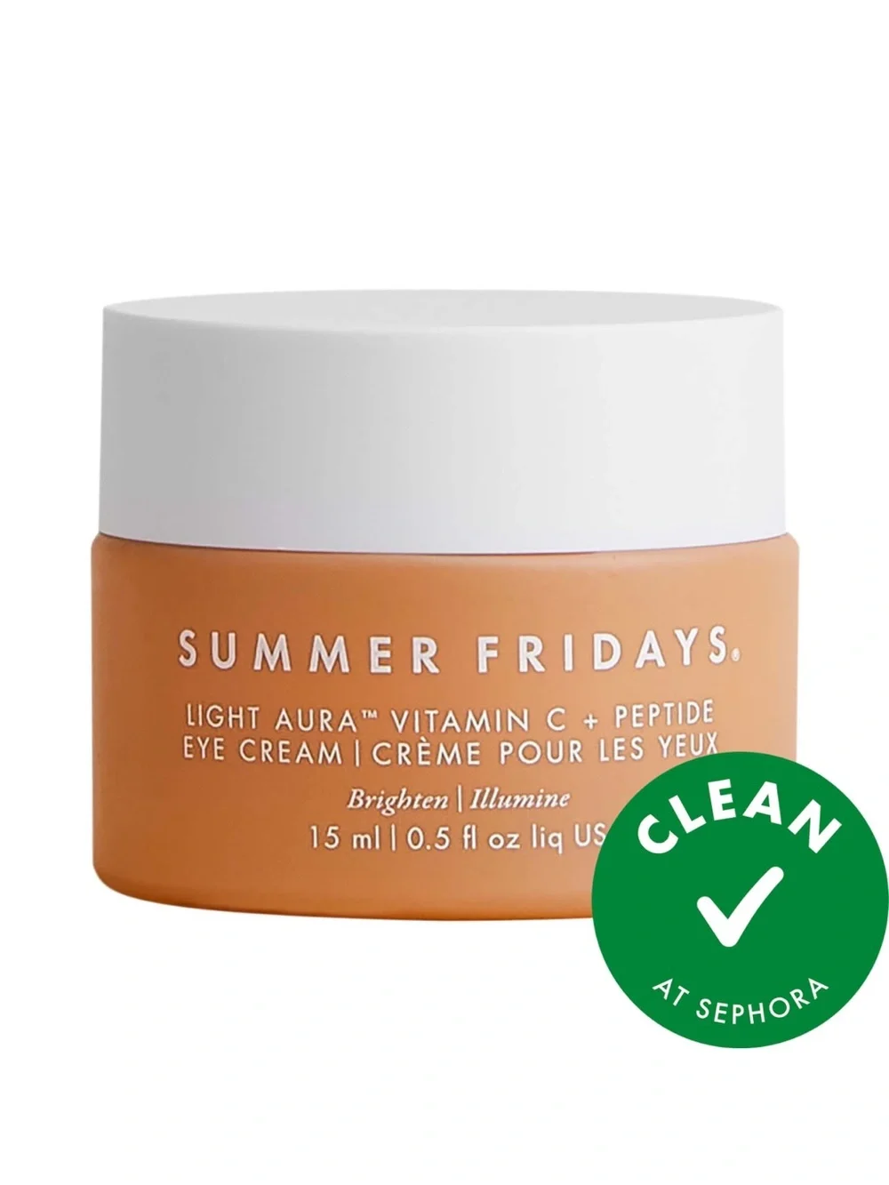 ✨ Summer Fridays Light Aura Vitamin C + Peptide Eye Cream | Full Size | NIB